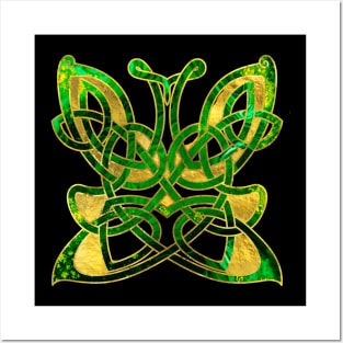 Celtic Butterfly Ornament Posters and Art